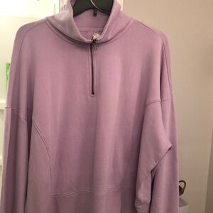 Grace + Karma Sweatshirt, Mauve,size 2X